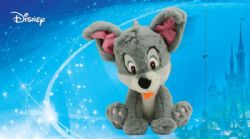 PELUCHE DOUCE DISNEY PETITS ANIMAUX - TRAMP LA BELLE ET LE CLOCHARD